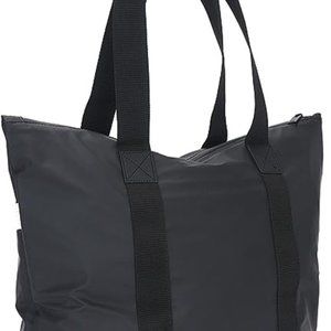NWT RAINS Tote Bag Rush, Black
